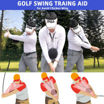 Smart Golf Training Aid: Inflatable Ball for Swing, Posture & Chicken Wing