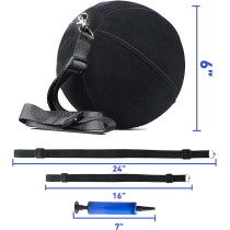 Smart Golf Training Aid: Inflatable Ball for Swing, Posture & Chicken Wing