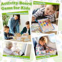Montessori Magnetic Wooden Toys for Kids Age 4-7 | Educational Gift