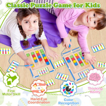 Montessori Magnetic Wooden Toys for Kids Age 4-7 | Educational Gift