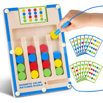 Montessori Magnetic Wooden Toys for Kids Age 4-7 | Educational Gift