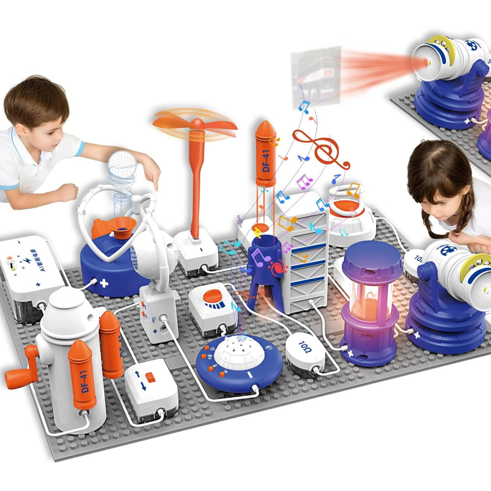 STEM Science Kit for Kids | 66-Pc Electronics DIY with 1200+ Projects