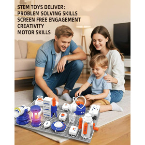 STEM Science Kit for Kids | 66-Pc Electronics DIY with 1200+ Projects