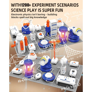 STEM Science Kit for Kids | 66-Pc Electronics DIY with 1200+ Projects