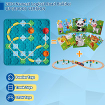 STEM Kids Board Games & Logic Puzzles | 200+ Challenges, Ages 3-10