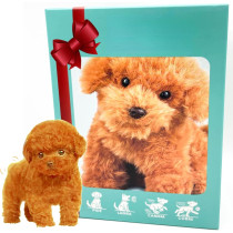 2025 Realistic AI Robot Dog Puppy – Walking, Barking & Wagging Tail Gift