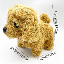 2025 Realistic AI Robot Dog Puppy – Walking, Barking & Wagging Tail Gift