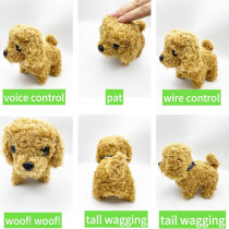 2025 Realistic AI Robot Dog Puppy – Walking, Barking & Wagging Tail Gift