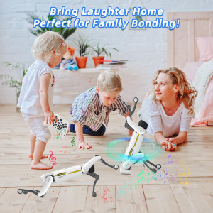 Mostop Chien Robot Intelligent - Jouet STEM Interactif 5-7 ans