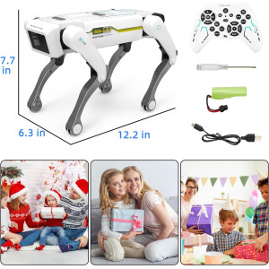 Mostop Smart Robot Dog Toy for Kids 5-7 | Interactive AI Puppy Gift