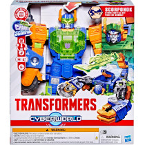 Transformers CYBERWORLD Scorponok Strike Battle Set with Lights & Sounds