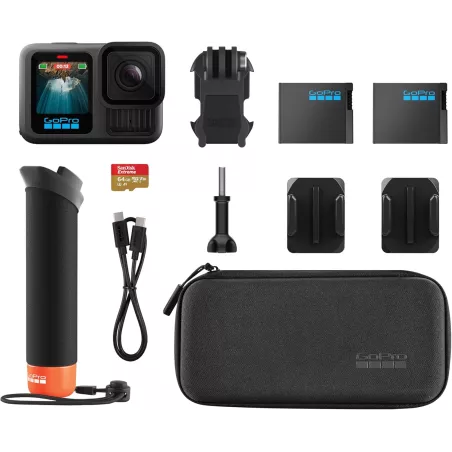 Pack Accessoires GoPro HERO13 Black : Batteries, Support & Carte