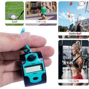 Handy Manual Digital Clicker Counter - 5-Digit Mechanical Tally Tool