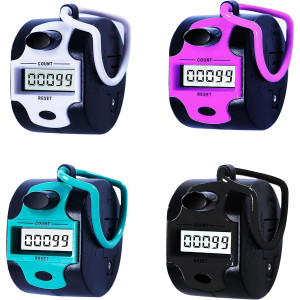 Handy Manual Digital Clicker Counter - 5-Digit Mechanical Tally Tool