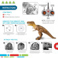Discovery™ Remote Control T-Rex Dinosaur Toy – Realistic Walking, Roaring, Chomping RC Figure for Kids 6+