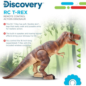 Télécommande T-Rex Discovery™ – Dinosaure RC Réaliste 6+