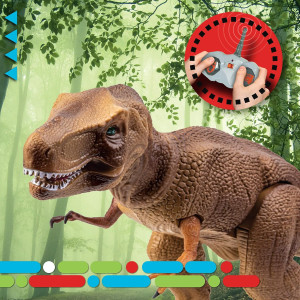 Discovery™ T-Rex Remote Control Dinosaur Toy – Realistic Roaring RC Dino