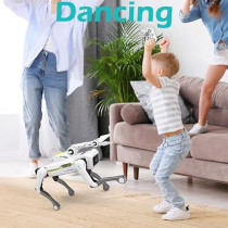 8008 Smart Robot Dog – AI Puppy with Remote, Voice & Programmable Actions