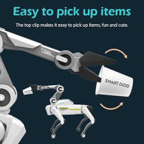 8008 Smart Robot Dog – AI Puppy with Remote, Voice & Programmable Actions