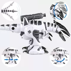 Fistone Robot Dinosaure RC Intelligent Interactif Télécommandé Jouet Danse Chant Combat Enfants 5+