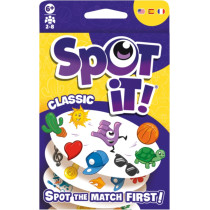Asmodee Spot It! Classic Card Game 2024 - Pocket Eco Edition, 5-in-1 Fun