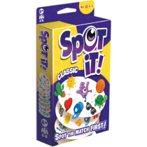 Asmodee Spot It! Classic Card Game 2024 - Pocket Eco Edition, 5-in-1 Fun