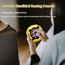 Tendry 3-in-1 Tic Tac Toe LED Travel Game for Kids & Adults - Yellow