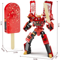 Jouet Robot Transformable 2 en 1 Glace - Cadeau Enfants