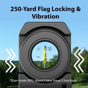Gogogo Sport Vpro PocketPin 01 Mini Rangefinder with Slope – 1200 Yards
