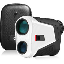 WOSPORTS Red OLED Golf Rangefinder 1200Y, 7X Magnification, Slope