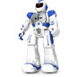 SONOMO RC Programmable Robot Toy for Kids 6-9, Gesture Control 2.4GHz, Upgraded Blue & White Version