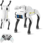 Interactive Robot Dog with Claw – STEM Pet, Voice & Remote Control, 30+ Actions, Durable for Kids 6+