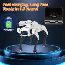 Robot Chien Interactif Claw - Voix & Télécommande, 30+ Actions