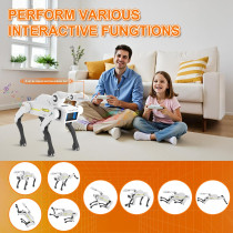 Interactive Robot Dog with Claw – Voice Control & 30+ Actions for Kids