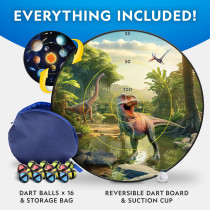 Jeu de Fléchettes Enfant National Geographic 28 Reversible