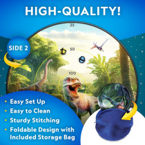 Jeu de Fléchettes Enfant National Geographic 28 Reversible
