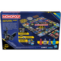Monopoly Batman Edition Board Game | Family Strategy Game for Ages 8+