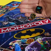 Monopoly Batman Edition Board Game | Family Strategy Game for Ages 8+