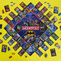 Monopoly Batman Edition Board Game | Family Strategy Game for Ages 8+