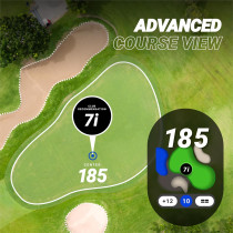 Blue Tees Playmaker+ GPS Golf Watch – AMOLED, 42,000+ Courses, IP67