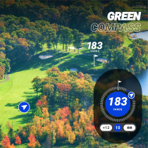 Blue Tees Playmaker+ GPS Golf Watch – AMOLED, 42,000+ Courses, IP67