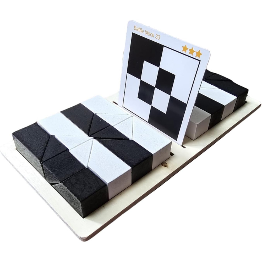 Battle Blocks : Puzzle 3D éducatif STEM pour enfants