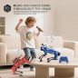 8021 AI Robot Dog with Voice Control, Remote, Spray, Mechanical Arm - Firefighting, Music Dance STEM Toy