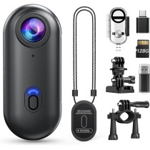 Z10 4K Action Camera 128GB Waterproof Sports Cam with Magnetic Clip