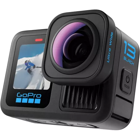 GoPro HERO13 Black Ultra Wide - Caméra Étanche 5.3K60, 27MP