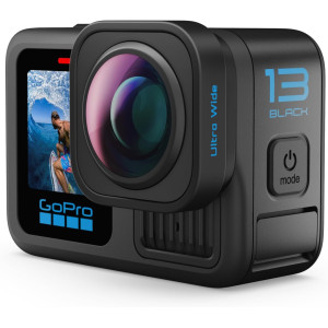 GoPro HERO13 Black Ultra Wide - Caméra Étanche 5.3K60, 27MP