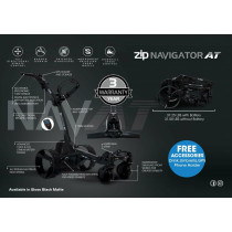 MGI Zip Navigator Electric Golf Cart - 36 Hole Battery, Remote Control