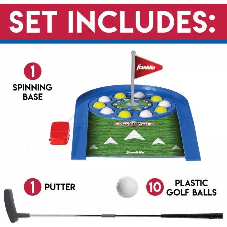 Jeu Mini Golf Franklin Sports pour Enfants - Putter & Balles Inclus