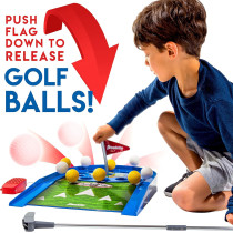 Franklin Sports Mini Putt Golf Game for Kids - Indoor Electronic Set