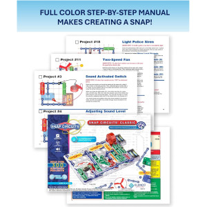 Snap Circuits Classic SC-300 Kit | 300+ Projects | STEM Toy for Kids 8+